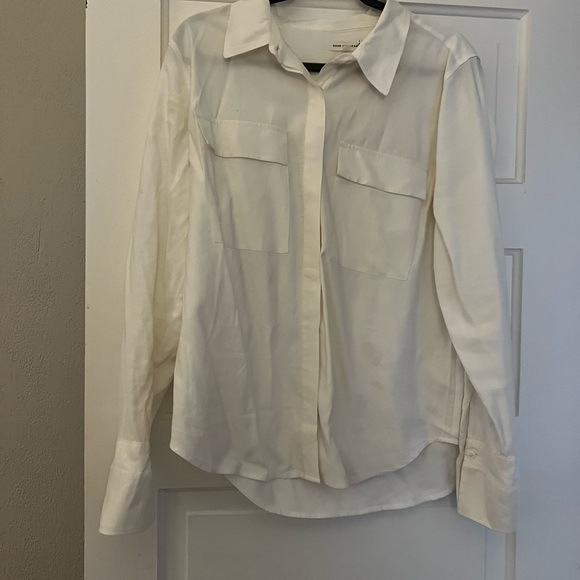 Good American The Good Shirt size 4, white - Picture 2 of 6